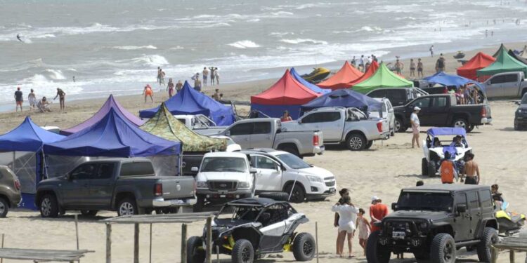 Vehículos en la playas