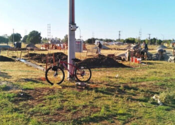 Dan comienzo en Coronel Dorrego a las obras de construcción de nuevas viviendas financiadas por el Fondo Municipal