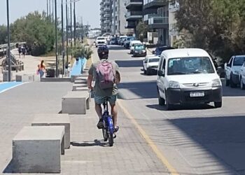 Campaña de seguridad vial para bicicletas en Monte Hermoso