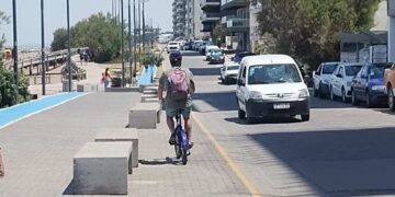 Campaña de seguridad vial para bicicletas en Monte Hermoso