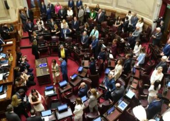 Debate por la reforma laboral en el Senado de la Nación
