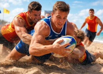 El rugby de playa y el beach handball son deportes que han ganado mucha popularidad en Argentina
