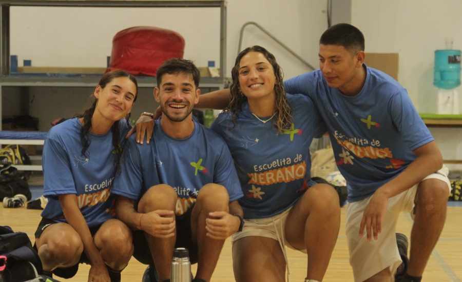 Encuentro de Escuelitas de verano en Monte Hermoso