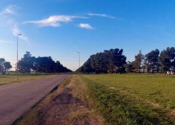Entrada a El Perdido en el partido de Coronel Dorrego