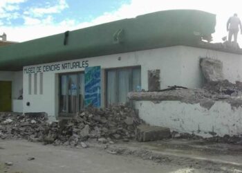 Ex museo de ciencias naturales en Monte Hermoso