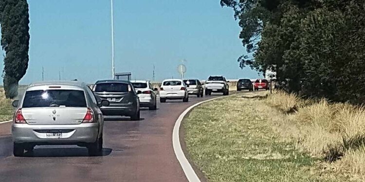 Ingreso a Monte Hermoso por ruta 78