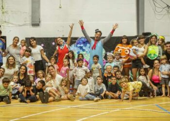 Intercambio de escuelitas de verano en Monte Hermoso