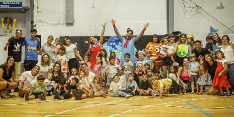 Intercambio de escuelitas de verano en Monte Hermoso