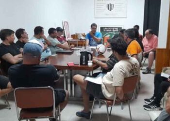 Reunión de la liga de Fútbol de Coronel Dorrego