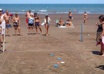 Torneo de tejo en Monte Hermoso febrero 2026