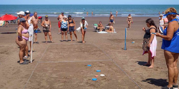 Torneo de tejo en Monte Hermoso febrero 2026