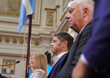 Kicillof en el inicio de sesiones ordinarias de la Cámara de Diputados bonaerense