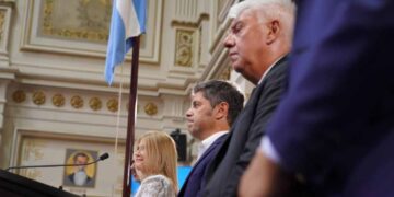 Kicillof en el inicio de sesiones ordinarias de la Cámara de Diputados bonaerense