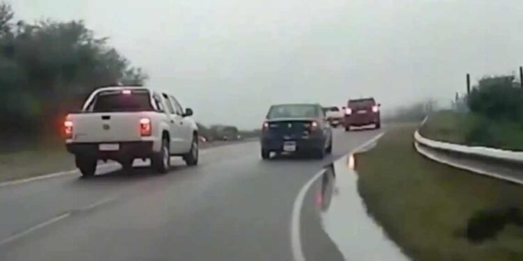 Maniobras peligrosas en las rutas argentinas