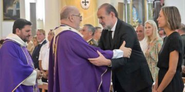 Misa en la Catedral bahiense por las víctimas de la inundación