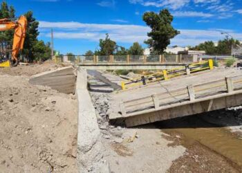 Obras en el canal Maldonado