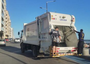 Recolección de residuos en Mote Hermoso