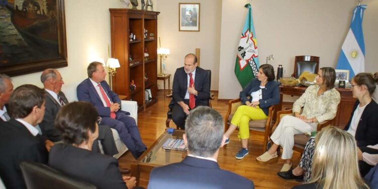 Susbielles recibe al embajador de Alemania