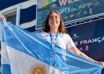 Catalina Turienzo hizo podio en Francia