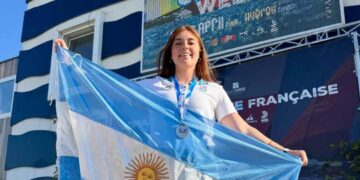 Catalina Turienzo hizo podio en Francia