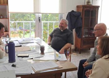 Chalde recibió al padre Alejandro Guidobaldi