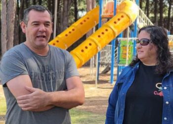 Damián Lombardelli y Soledad Bernay