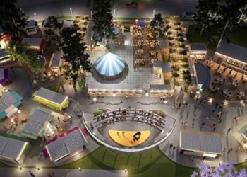 Cómo será el nuevo paseo en la Plaza Parque: espacio para artesanos, anfiteatro, sector comercial y gastronómico