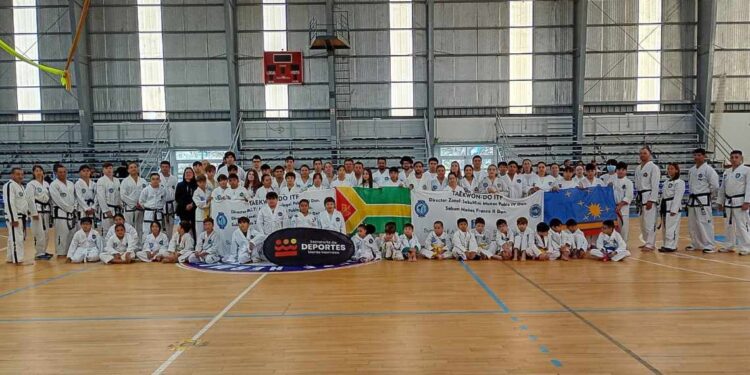 Encuentro de Taekwondo en Monte Hermoso