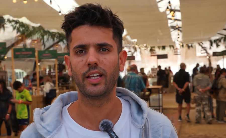 Franco Gentili en el primer día de Monte Sabores