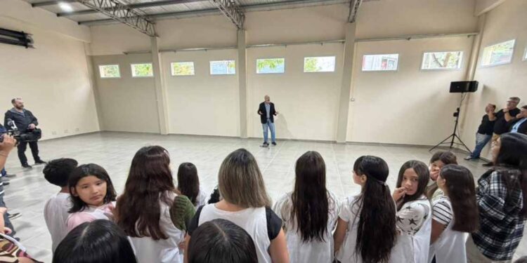 Inauguración del SUM de la Escuela Primaria 2