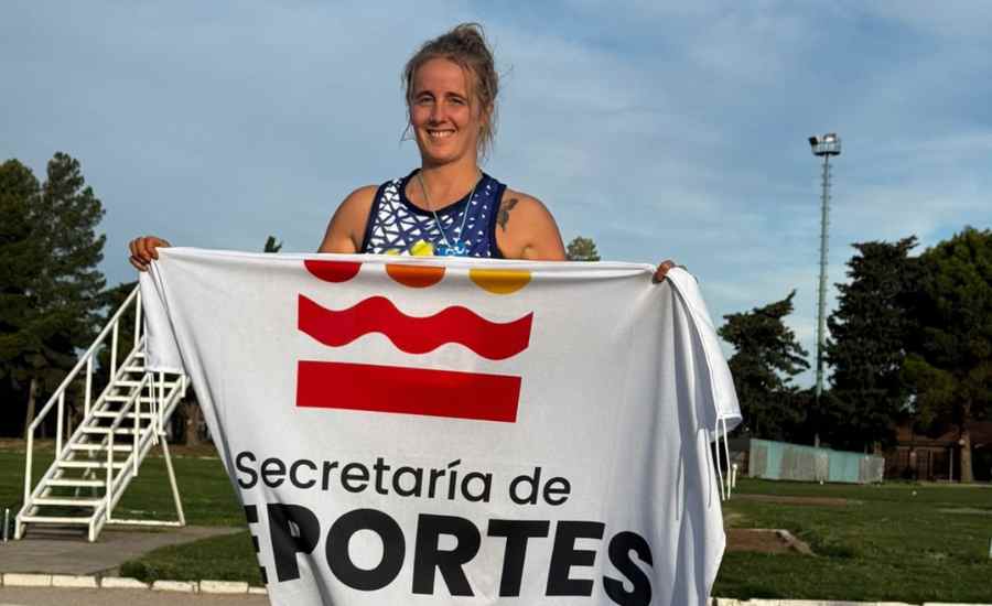 Jornada de atletismo en Bahía Blanca