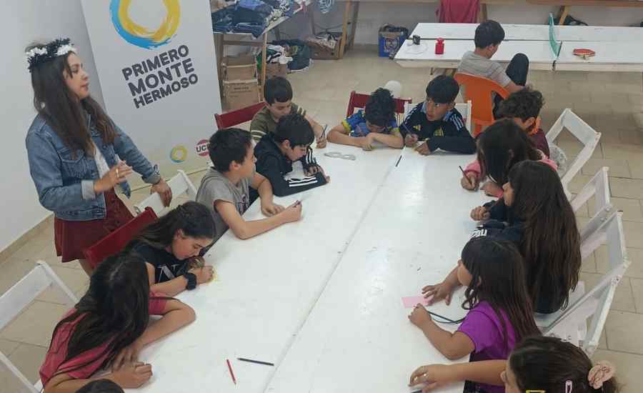 Talleres de la Escuela Solidaria de Primero Monte Hermoso