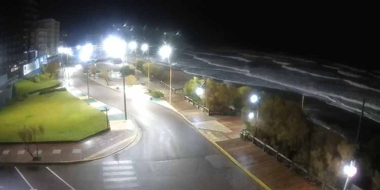 Alerta naranja en Monte Hermoso