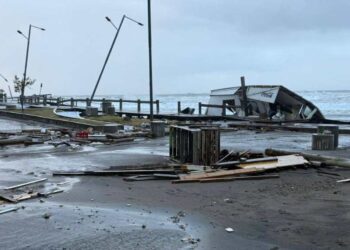 Imágenes desoladoras tras el temporal
