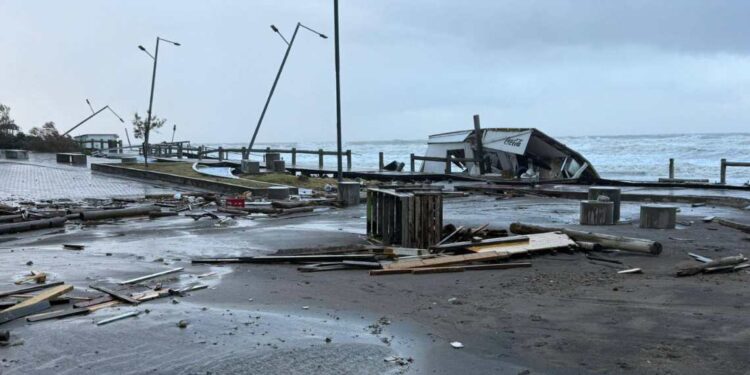 Imágenes desoladoras tras el temporal