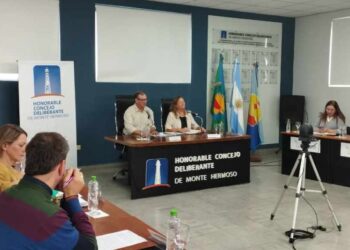 Quinta sesión del Concejo Deliberante de Monte Hermoso