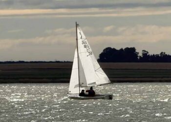 Regata clase Pampero en Laguna Sauce Grande