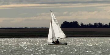 Regata clase Pampero en Laguna Sauce Grande