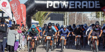 Más de 130 ciclistas participaron de una nueva edición del Rural Bike en Monte Hermoso