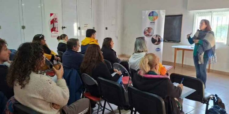Capacitación de la AHG en Dorrego