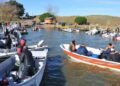 Concurso de pesca embarcada en Sauce Grande