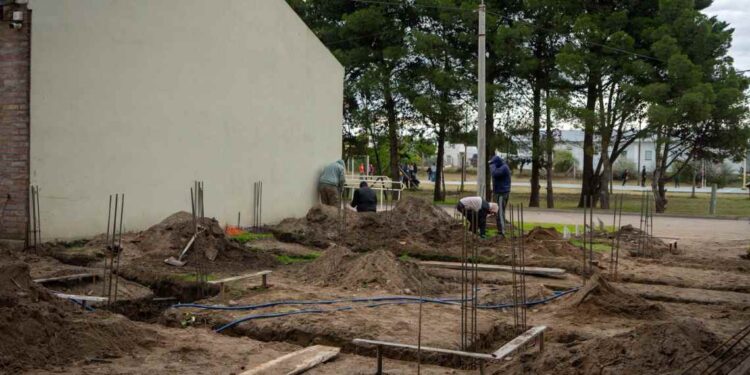 Obras de ampliación en el hogar de abuelos