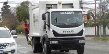 Recolección de residuos en Monte Hermoso