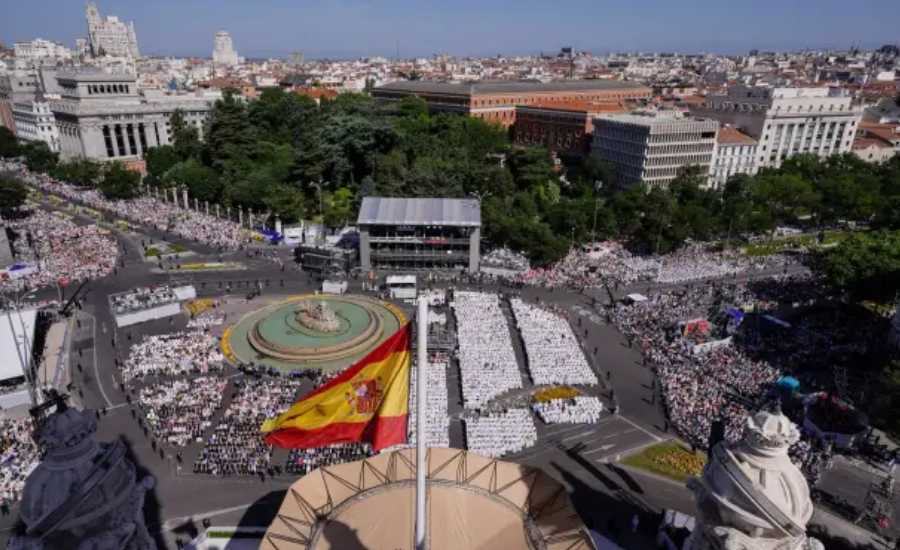 Visita del Papa a España