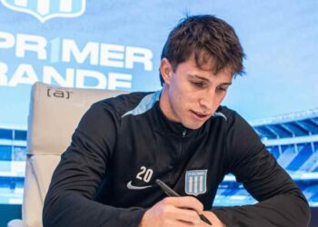 Baltasar Rodríguez renovó con Racing