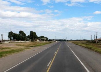 Ruta 3 entre Bahía Blanca y Monte Hermoso