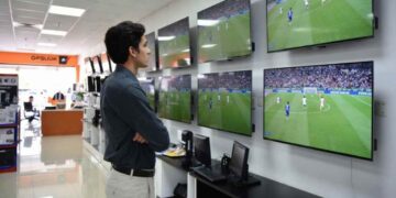 Venta de TV por el mundial