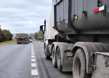 Camionero infraccionado en San Pedro
