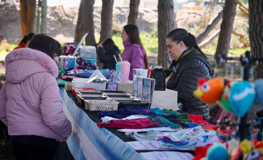 Emprendedores en la fiesta sanmartiniana