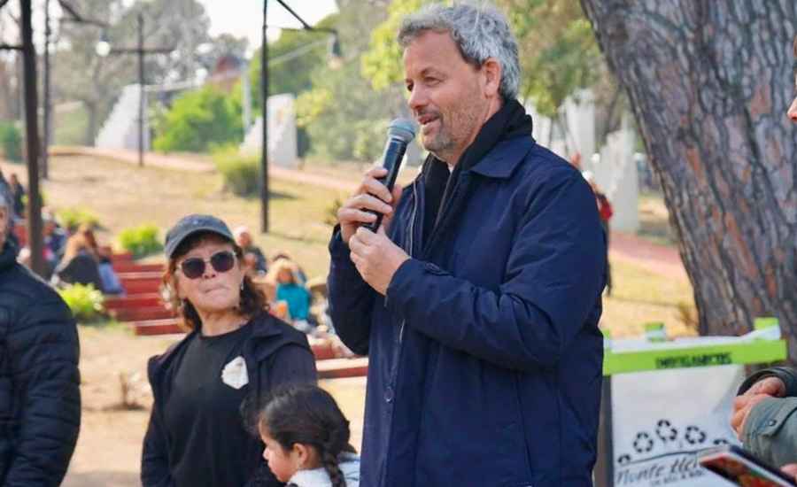 Hernán Arranz en la fiesta sanmartiniana